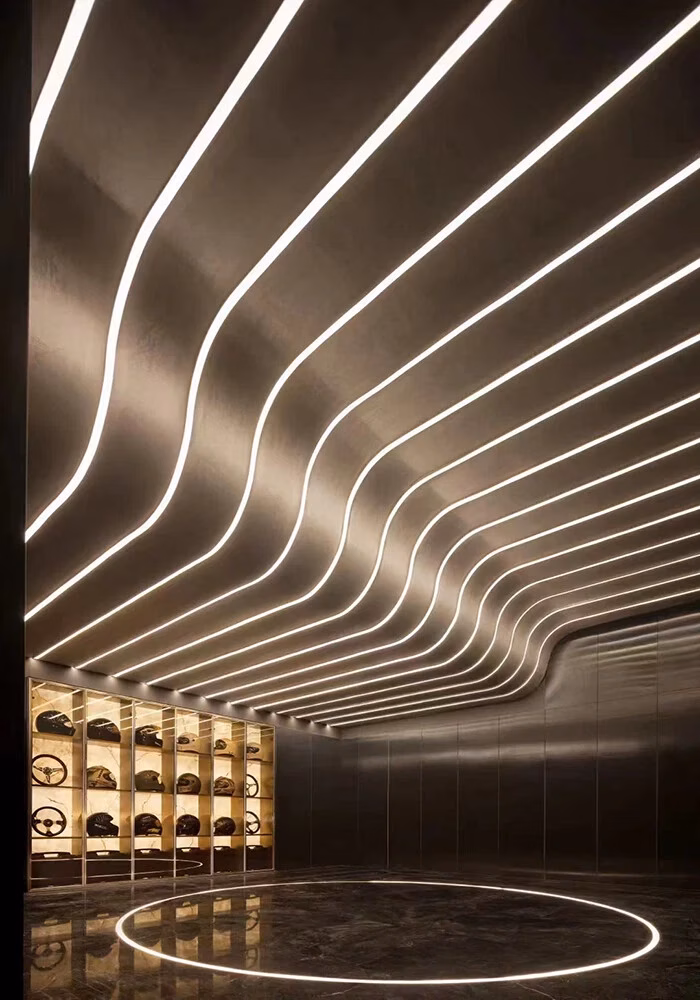 Silicone LED Channel System Flex Cuttable Mount Holder Tube FRONT - Image 15